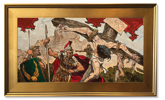 "Love Held Him There!" Fine Art Print