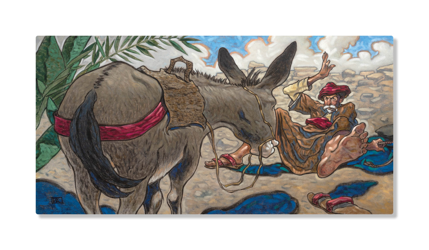 "A Stubborn Prophet" Fine Art Print