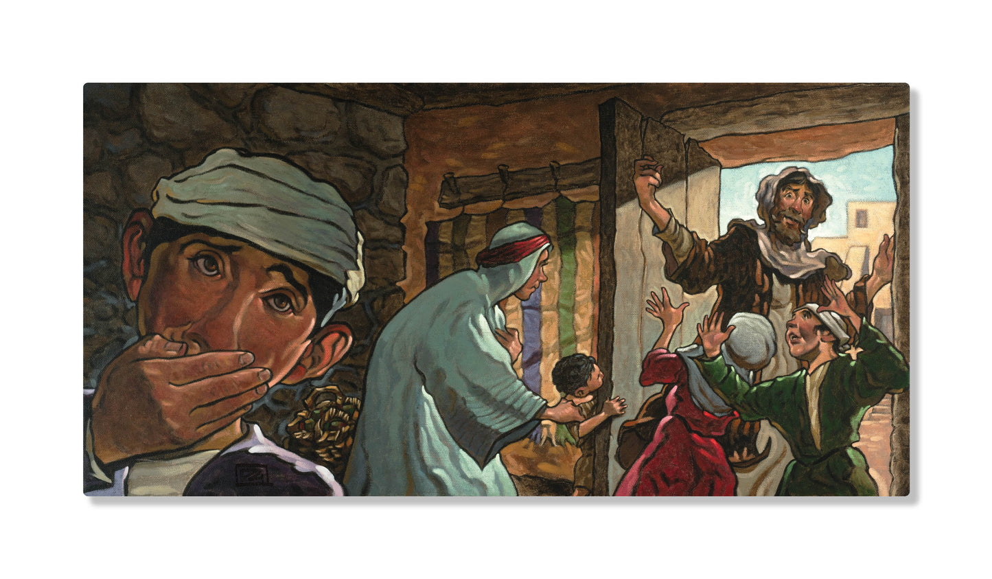 "Behold I Stand at the Door" Fine Art Print