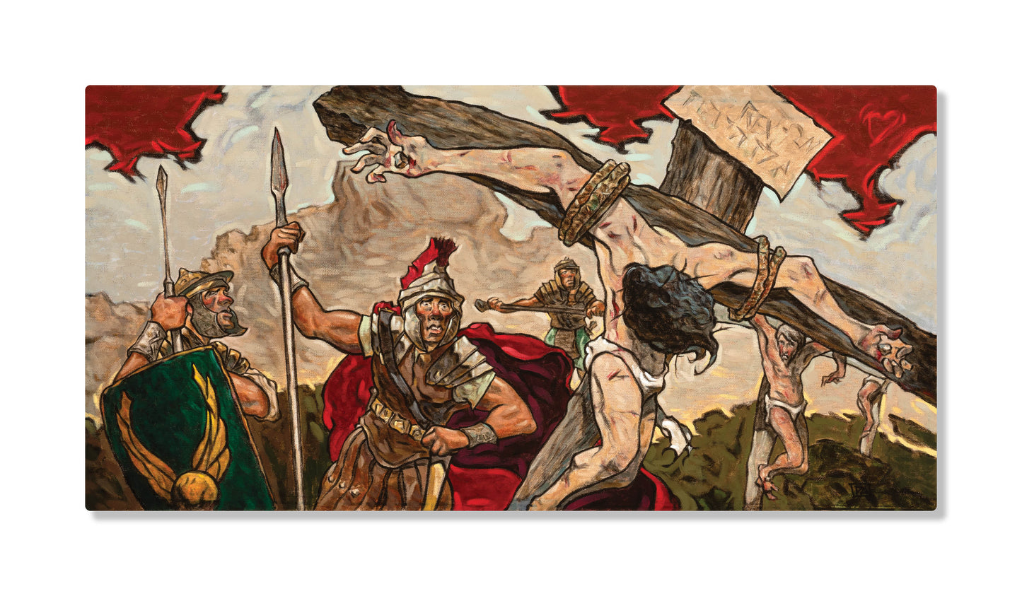 "Love Held Him There!" Fine Art Print