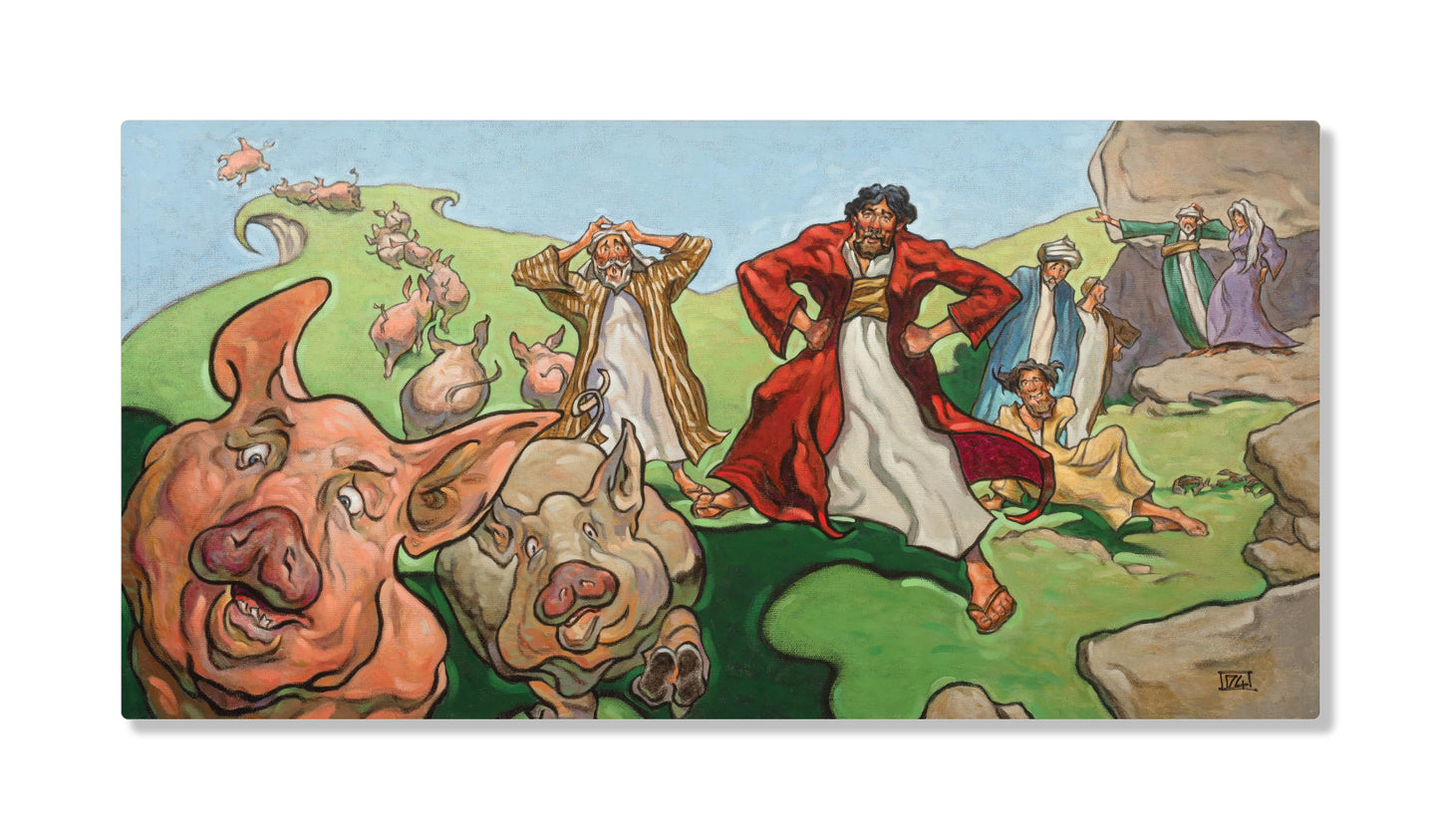 "Pigs in Space!" Fine Art Print