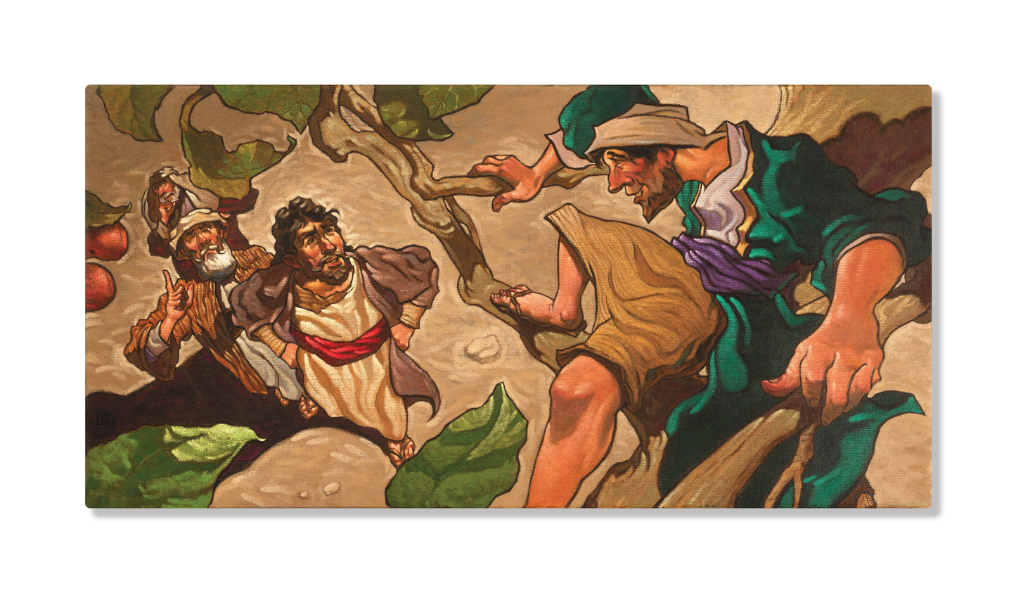 "Zacchaeus The Tax Collector" Fine Art Print