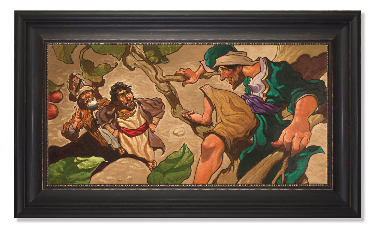 "Zacchaeus The Tax Collector" Fine Art Print