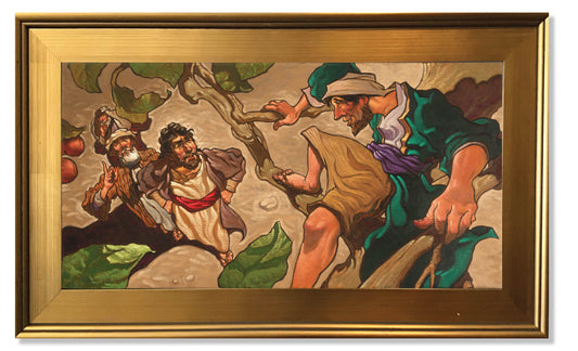 "Zacchaeus The Tax Collector" Fine Art Print